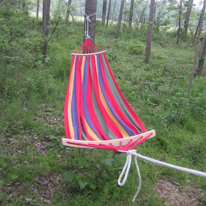 Columpio al aire libre <span class=keywords><strong>colgante</strong></span> del árbol de lona impermeable sola carpa doble personalizado portátil plegable camping <span class=keywords><strong>hamaca</strong></span> - Product Image 5