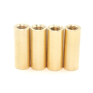 Trung Quốc Nhà Máy Tùy Chỉnh Độ Chính Xác Cao Cnc Lathing/Turning Brass Sleeve Spacer Với Nội Bộ Threaded - Product Image 5