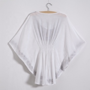 Casuali delle donne di Boho Ricamato A Maniche Lunghe Contadino Top Button Up Allentato Messicano Della Boemia Camicette Della Camicia - Product Image 4