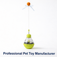Juguete Moderno para Gatos de Interior para Uso en EE. UU. y la UE con Varita de Juego y Dispensador de Premios Ajustable, Materiales Seguros y Diseño Elegante