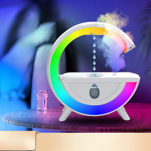 2024 nuevo humidificador de aire de nube de lluvia, difusor de aire de nube de lluvia antigravedad con luz nocturna RGB, difusor en forma de <span class=keywords><strong>G</strong></span> grande - Product Image 2