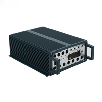 Boîtier en aluminium extrudé IP54, châssis d'amplificateur audio, boîtier électronique en métal pour équipement audio électronique