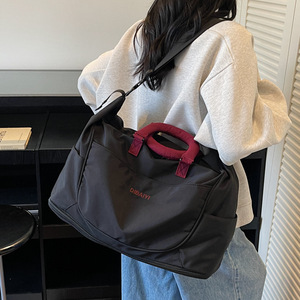 Sac de <span class=keywords><strong>voyage</strong></span> unisexe extensible grande capacité en tissu Oxford, nouveau modèle pour les voyages en pays nordiques, sac à main de cabine pour les courts trajets - Product Image 6