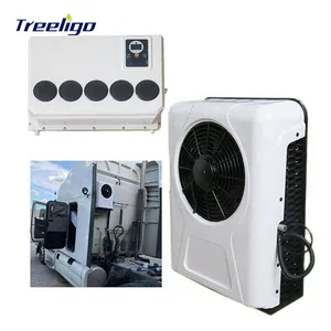 Universal air conditioning Semi Truck APU Sleeper Cab 12V 24V wall split air conditioner Systems for Truck Parking