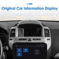 Système de navigation GPS Android sans fil CarPlay 10,33 pouces pour tableau de bord, compatible Opel Corsa Astra 03-06, connexion USB, garantie 1 an