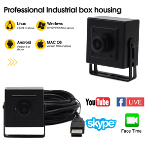 ELP 8MP רחב זווית 180 תואר Fisheye עדשה USB מצלמות עם UVC, sony מיני דיגיטלי אינטרנט מצלמה עבור Windows, לינוקס, אנדרואיד, Mac - Product Image 6