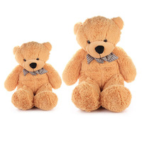Pabrik Grosir Boneka Beruang Hewan Raksasa Lucu Custom dengan Isian Kapas PP Bersertifikat ASTM Hadiah Unisex