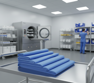 La tela no tejida SSMS de calidad ofrece una filtración superior, resistencia, transpirabilidad y protección que cumplen con los estándares de higiene industrial. - Product Image 1