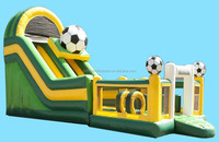 Commercial Used Inflatable Jungle Obstacle Course, Inflatable Jumping Bouncer with Slide for Sale