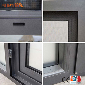 Năng lượng hiệu Quả Thụ động nhiệt phá vỡ nhôm ba lớp đôi tráng men nhà cửa kính và cửa sổ - Product Image 3