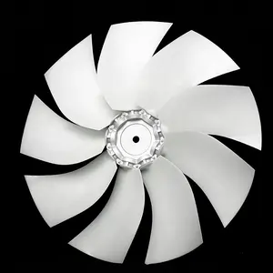 Soğutma için buldozer fan çarkı için 9 naylon ayarlanabilir plastik eksenel fan kanatları