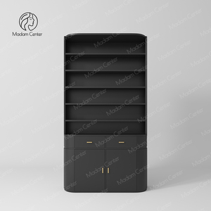 Madamcenternail salon hiện đại tủ trưng bày MDF thân thiện với môi không thấm nước bền quầy tiếp tân Spa Tóc mỹ phẩm cửa hàng tóc giả - Product Image 1