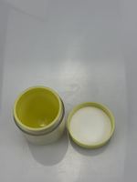 Bouteille alimentaire en acrylique double couche épaisse haut de gamme, emballage de luxe pour compléments alimentaires, conteneur personnalisé avec étiquette privée, vente en gros