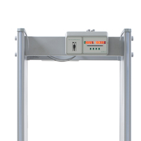 Safeagle SE1806 Portique de sécurité en métal à détection précise, détecteur d'armes pour le contrôle corporel, pour 18 cadres de porte