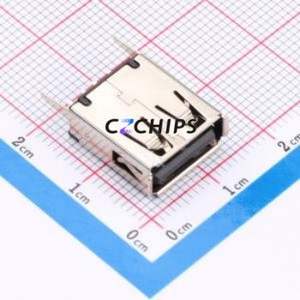 041N-1BVZ15-S1 USB Connector Through hole Component (THT) Connector USB 2.0 Through Hole - Product Image 1