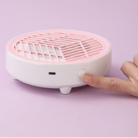 Prix Usine Super Aspiration Carré Plastique Collecteur de Poussière d'Ongles Puissant Sans Balais Ventilateur Aspirateur pour Manucure OEM ODM