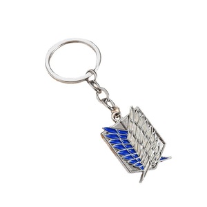 Nouveau Collier Lumineux Anime Tendance, Pendentif en Alliage Ailes de la Liberté du Corps d'Exploration, Porte-clés Créatif pour Femme - Product Image 5