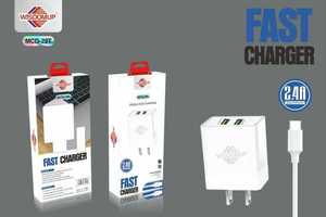 WEDOMUP Caricatore Rapido 24W con Doppia Porta USB, Adattatore di Ricarica per Telefoni Cellulari - Product Image 3