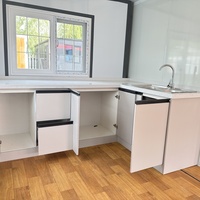 Maison modulaire préfabriquée 30 pieds 40 pieds 20 pieds Conteneur extensible de style design industriel avec 3 chambres à coucher