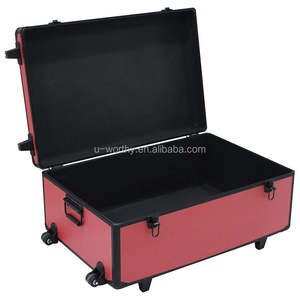 Groothandel Aluminium Draagtas Apparatuur <span class=keywords><strong>Trolley</strong></span> <span class=keywords><strong>Box</strong></span> Met Wielen - Product Image 3
