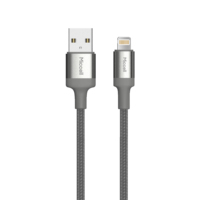 Kabel USB-C Kustom Miccell 60W Pengisian Cepat Tipe C Kabel Anyaman Paduan Aluminium 1M untuk Ponsel Tablet Laptop Pabrik