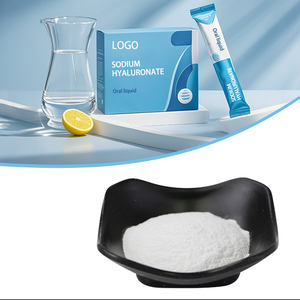 Materia prima en polvo de ácido hialurónico de grado alimenticio para suplementos nutricionales de belleza para adultos cosmético hidratante CAS 9067-32-7 - Product Image 2