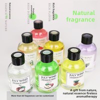 Diffuseur de parfum sans flamme aux fruits, formule à base d'huiles essentielles, arôme longue durée 60 jours, sensation premium, usage domestique, vente en gros