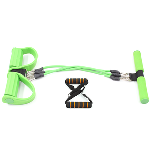Pédale de <span class=keywords><strong>Yoga</strong></span> élastique pour femmes, corde de traction portée, équipement d'entraînement physique pour les abdominaux - Product Image 4