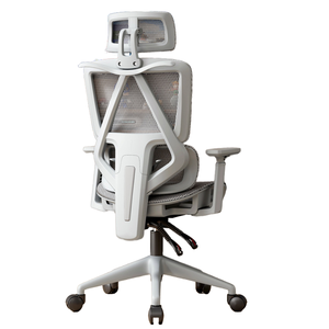 High Quality Modern Fabric Adjustable Mesh <b>Chair</b> Headrest Wheel -Ergonomic Revolving Executive <b>Computer</b> Gaming Office <b>Chair</b> - Product Image 1