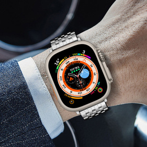 Correa de Repuesto de Acero Inoxidable Sólido de 22 mm para Relojes Apple, Brazalete de Metal de Lujo para <span class=keywords><strong>HUAWEI</strong></span> <span class=keywords><strong>GT3</strong></span> <span class=keywords><strong>Pro</strong></span> - Product Image 5