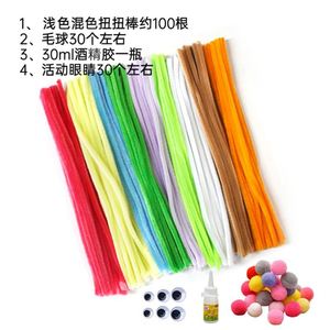 Kit de material para hacer ramos de flores con tubos de zinc, tiras de tubos gruesos y densos para proyectos de manualidades, bebés y niños pequeños - Product Image 5