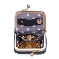 Sac de rangement souple unisexe pour bijoux, mini pochette pour colliers, boucles d'oreilles, bagues minimalistes en diamant, boîte à bijoux, porte-monnaie doré ou argenté