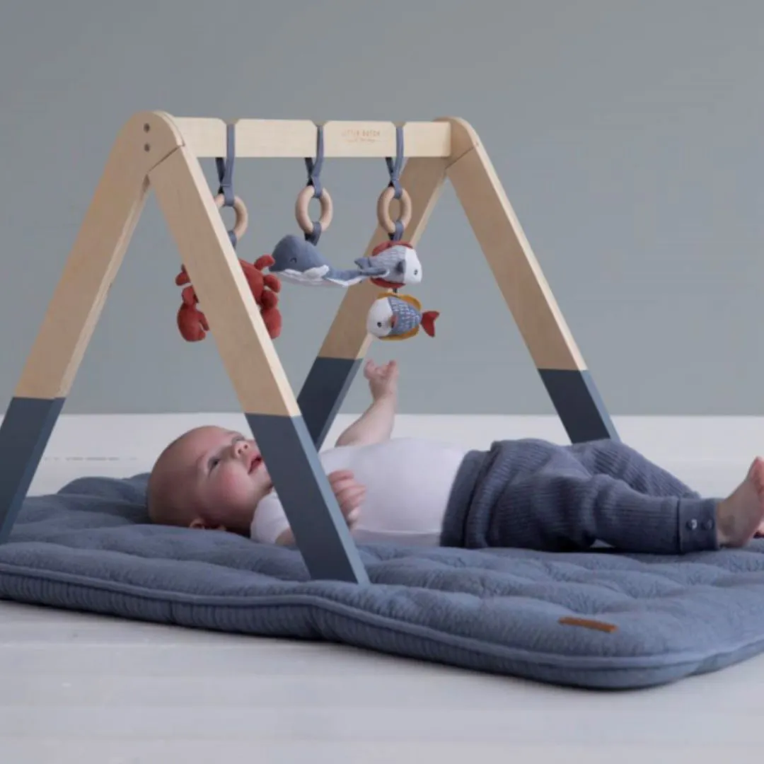 Hot Selling Custom Activity Mat Handgemaakte Baby Play Gym Met 5 Opknoping Speelgoed Baby Speelmat