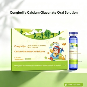 Huabei Pharmaceutical Congbeijia Soluzione Orale di Gluconato di Zinco Integratore Alimentare per la Salute 100ml per Bambini e Adolescenti - Product Image 2