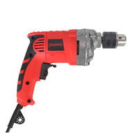 Mini Perceuse à Percussion Électrique Filaire 13 MM 900 W, Vitesse Variable, pour Perçage Mural, Métal et Bois