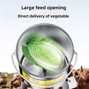 Multifunktionale Tierfutter-Verarbeitungsmaschine für Heim und Hof Gras-Gemüse-Maniok-Radieschen-Häcksler Geflügelfutter-Maschine - Product Image 2