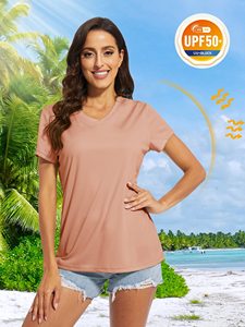 Chemises de fitness et de course à pied en plein air <span class=keywords><strong>UV</strong></span> personnalisées Uspf50 + Chemise de pêche Protection solaire <span class=keywords><strong>T</strong></span>-shirts pour femmes - Product Image 4