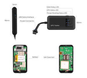 Bán Hot xe thông minh <span class=keywords><strong>GPS</strong></span> Tracker thời gian thực xe Hệ thống theo dõi xe thiết bị cho GT02 với dừng động cơ Miễn Phí Sử dụng dagps ứng dụng - Product Image 5