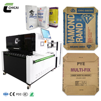 Impresora de Inyección de Tinta Chicai A3 HP, Impresión de Una Sola Pasada, Tinta de Colorante Nueva, Impresión Térmica de 40 m/min para Cartón Corrugado, Papel Kraft y Cartones
