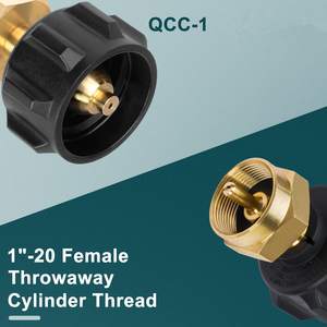 <span class=keywords><strong>Adaptateur</strong></span> de remplissage de cylindre en laiton pour réservoir 1LB Recharge de propane basse pression Remplacement de surface lisse pour <span class=keywords><strong>adaptateur</strong></span> existant - Product Image 4