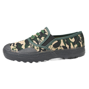 Zapatos de Trabajo de Camuflaje para Hombre, Sin Cordones, Tacón Bajo, Transpirables, con Suela de Goma Antideslizante, Zapatos de Entrenamiento para Jóvenes y Fitness - Product Image 5