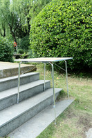 Table de camping pliable, grande table carrée, légère et de qualité supérieure