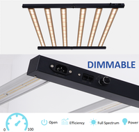 Lumière de croissance des plantes 720W Système de récolte de lampe solaire à LED à spectre complet