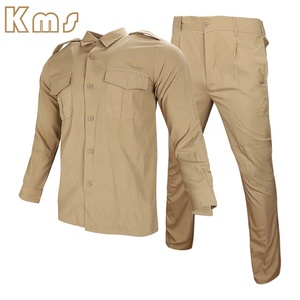 Uniforme tactique KMS personnalisé en tissu rip-stop kaki, 2 poches, activité<span class=keywords><strong>s</strong></span> de plein air, entraînement, décontracté, <span class=keywords><strong>Coyote</strong></span> BDU, uniformes tactiques - Product Image 2