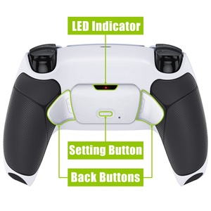 Custom Accessories Upgrade Kit Anti-Slip <b>Grip</b> Back Paddles Rise 2.0 Remap Kit Back Button Attachment for PS5 <b>Controller</b> - Product Image 3