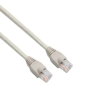 بسعر المصنع كابل شبكة إيثرنت UTP 24AWG 4 أزواج 8P8C CAT 5e RJ45 إلى RJ45 cat5e كابل شبكة cat6