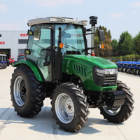 Tracteur agricole certifié CE LEVIK avec cabine climatisée en option, haute efficacité de travail pour la semence