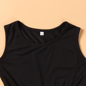 Abito da donna Casual canotta Patchwork gonna lunga abbinata famiglia-abito estivo <span class=keywords><strong>madre</strong></span>-figlia - Product Image 5