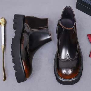 Custom Wholesale Extrawide Size Largesized Flat Shoes with Lightweight and Breathable Propertiesluxury Men Shoes Leather - Product Image 1