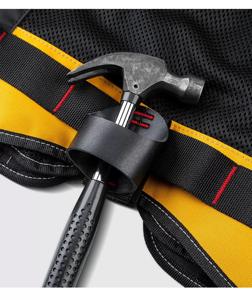 Gilet de travail réfléchissant multifonctionnel, gilet de chantier en maille respirante, gilet de sécurité pour outils de chantier - Product Image 5